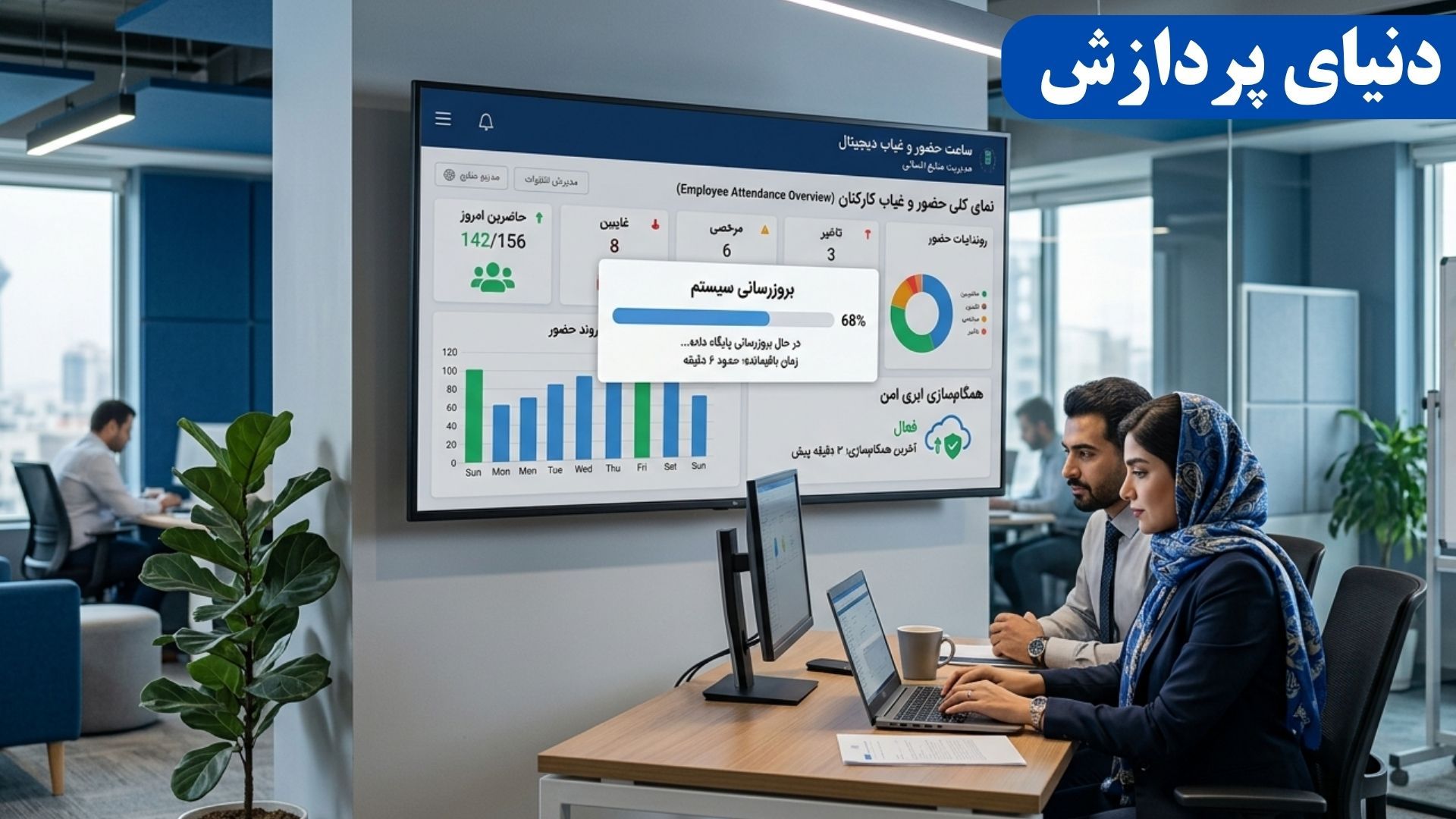 اهمیت بروزرسانی نرم افزار حضور و غیاب